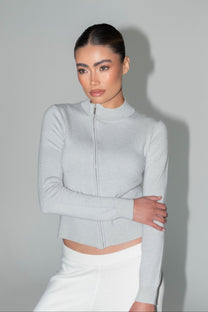 Asymmetrical Zip-Up